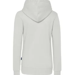 Frauen Kontrast Kapuzen-Sweatjacke in Übergröße - Fair4All
