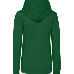 Frauen Kontrast Kapuzen-Sweatjacke in Übergröße - Fair4All