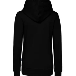 Frauen Kontrast Kapuzen-Sweatjacke in Übergröße - Fair4All