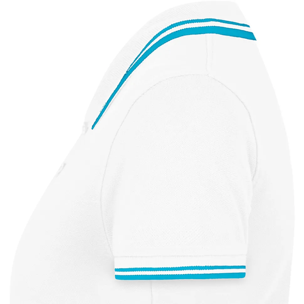 Frauen Kontrast Poloshirt Pasadena