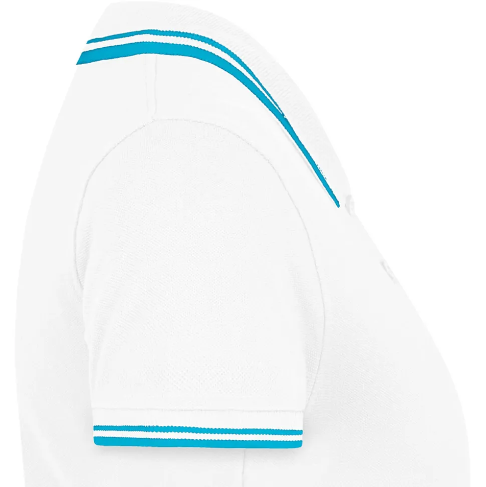 Frauen Kontrast Poloshirt Pasadena