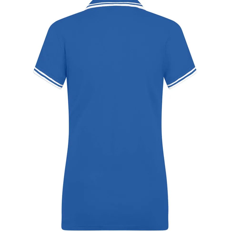 Frauen Kontrast Poloshirt Pasadena