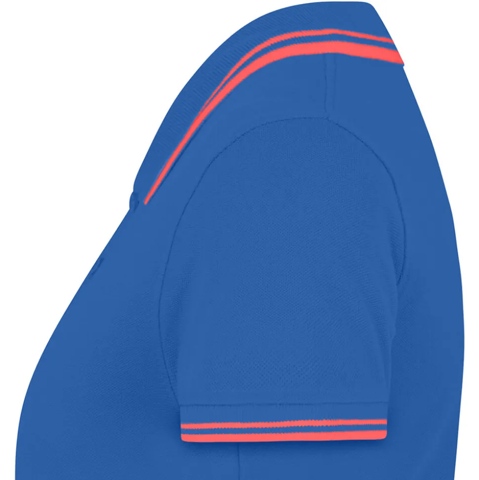 Frauen Kontrast Poloshirt Pasadena