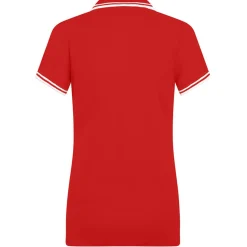 Frauen Kontrast Poloshirt Pasadena