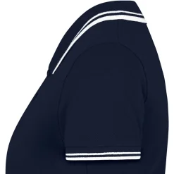 Frauen Kontrast Poloshirt Pasadena