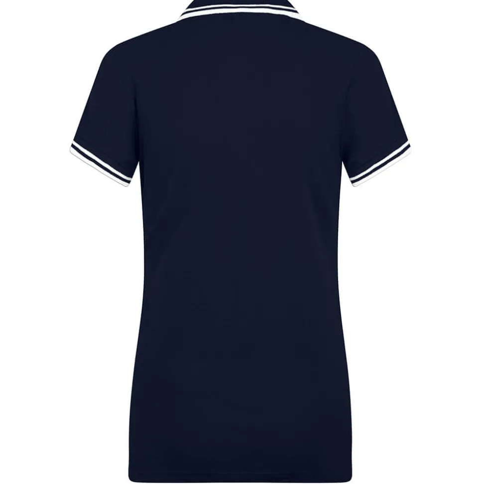 Frauen Kontrast Poloshirt Pasadena