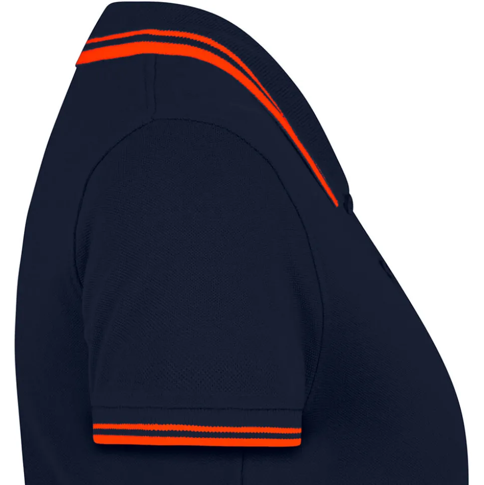 Frauen Kontrast Poloshirt Pasadena