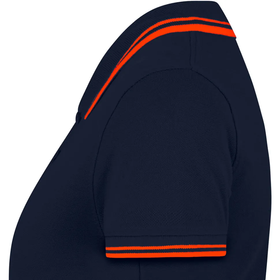 Frauen Kontrast Poloshirt Pasadena