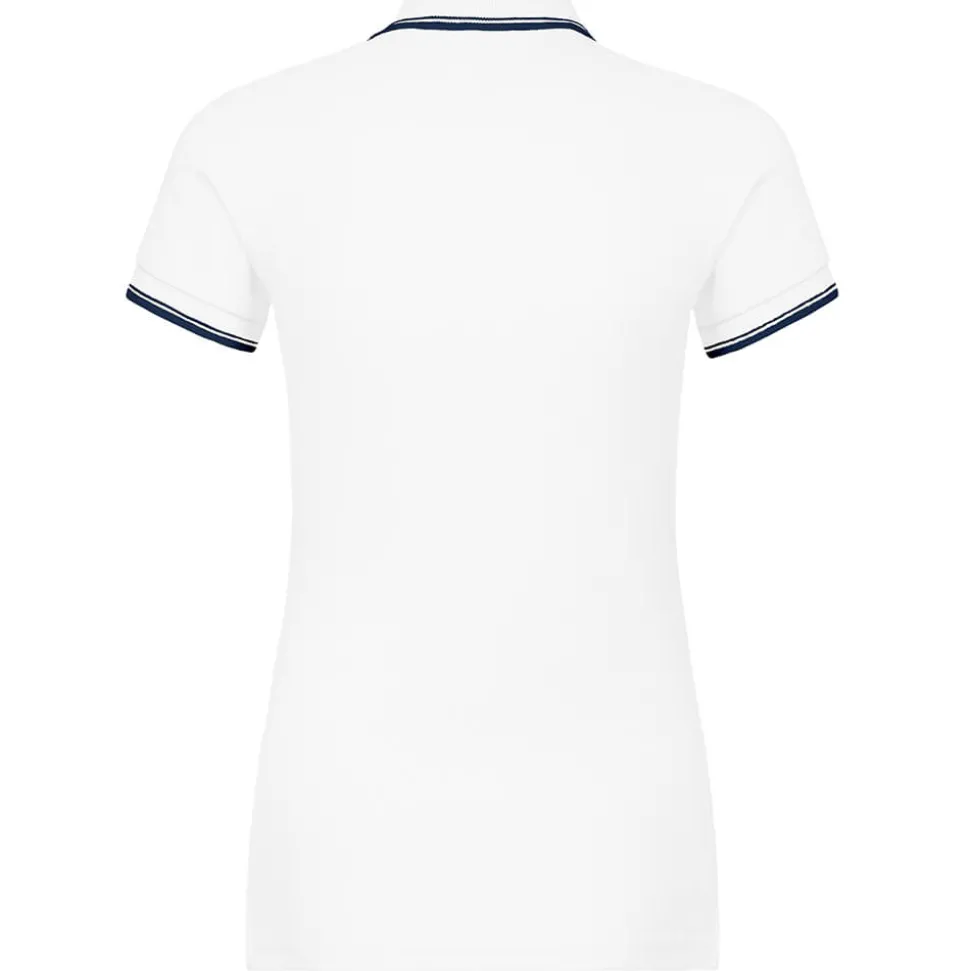 Frauen Kontrast Poloshirt Practice