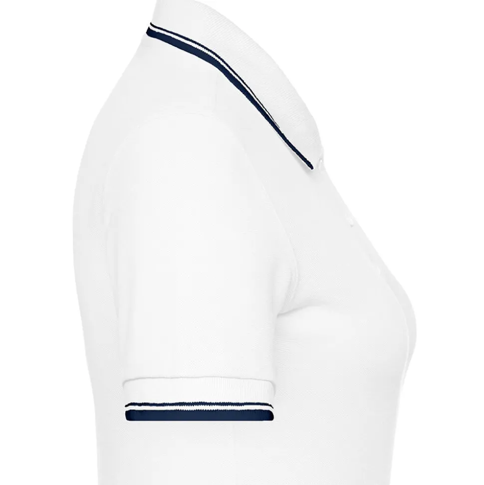 Frauen Kontrast Poloshirt Practice