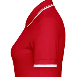 Frauen Kontrast Poloshirt Practice