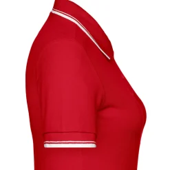Frauen Kontrast Poloshirt Practice