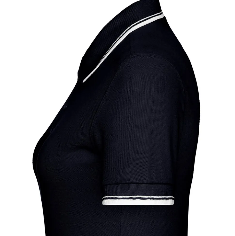 Frauen Kontrast Poloshirt Practice