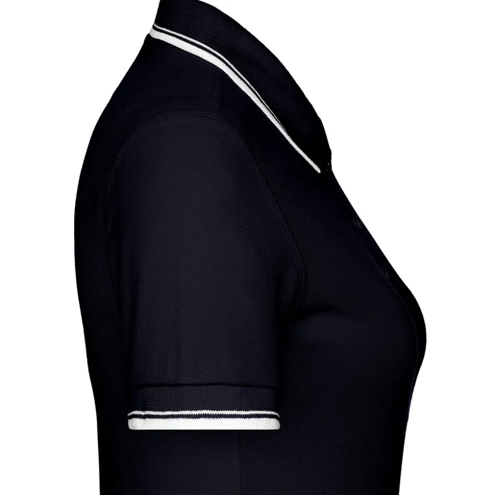 Frauen Kontrast Poloshirt Practice