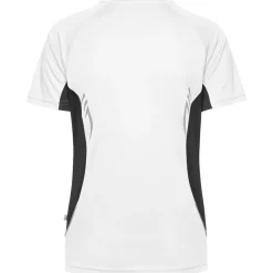 Frauen Kontrast V-Ausschnitt TOPCOOL® Laufshirt