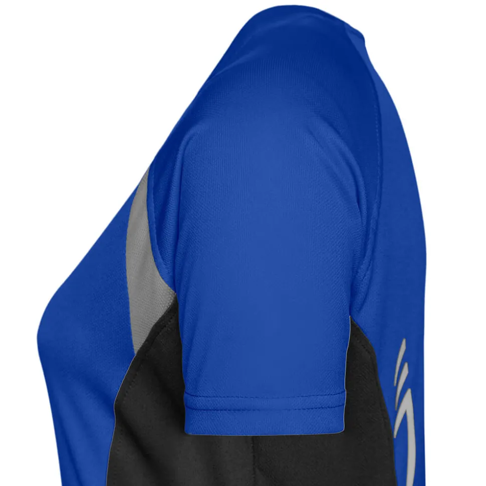 Frauen Kontrast V-Ausschnitt TOPCOOL® Laufshirt