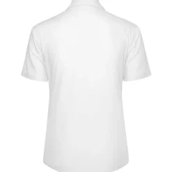 Frauen Kurzarm Popeline-Bluse