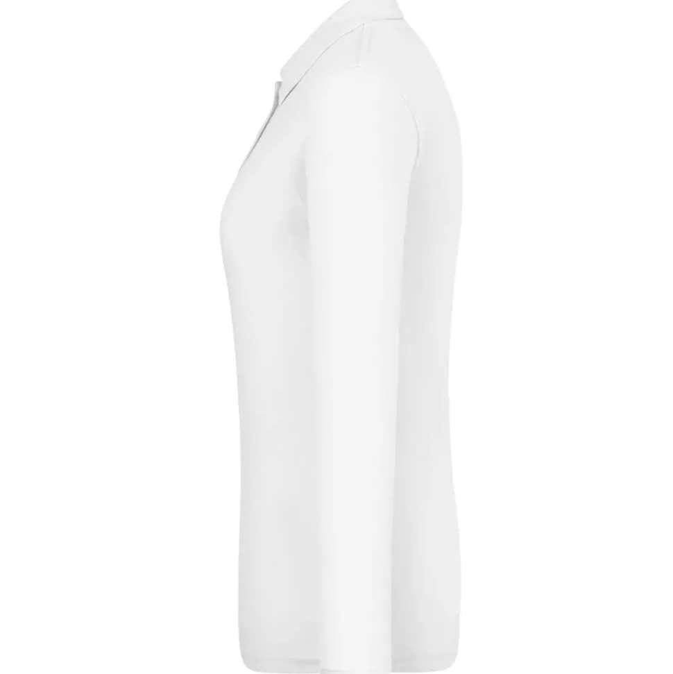 Frauen Langarm Piqué Poloshirt ID.001