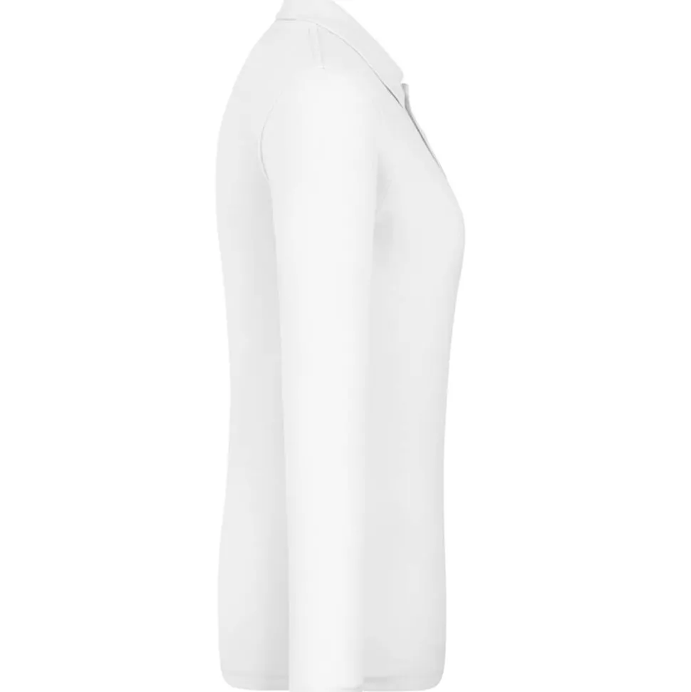 Frauen Langarm Piqué Poloshirt ID.001