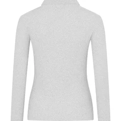 Frauen Langarm Piqué Poloshirt ID.001