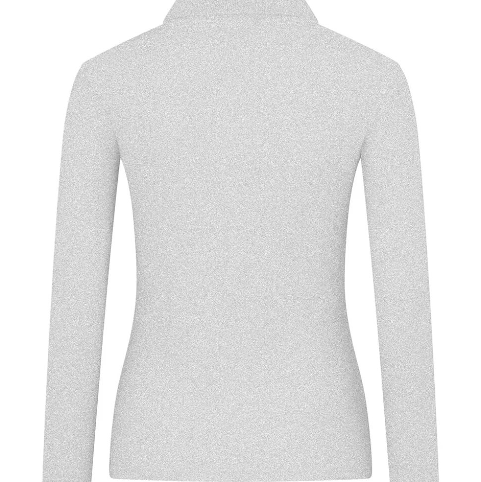 Frauen Langarm Piqué Poloshirt ID.001