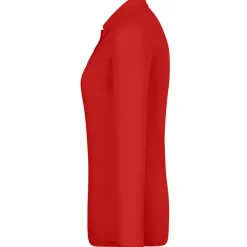 Frauen Langarm Piqué Poloshirt ID.001