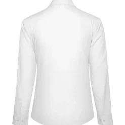 Frauen Langarm Popeline-Bluse