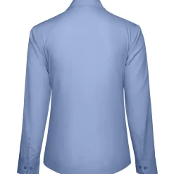 Frauen Langarm Popeline-Bluse