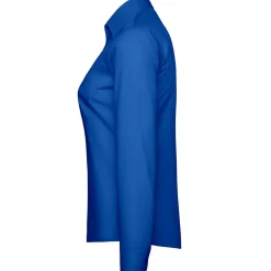 Frauen Langarm Popeline-Bluse