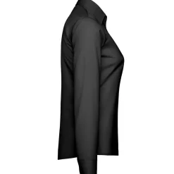 Frauen Langarm Popeline-Bluse