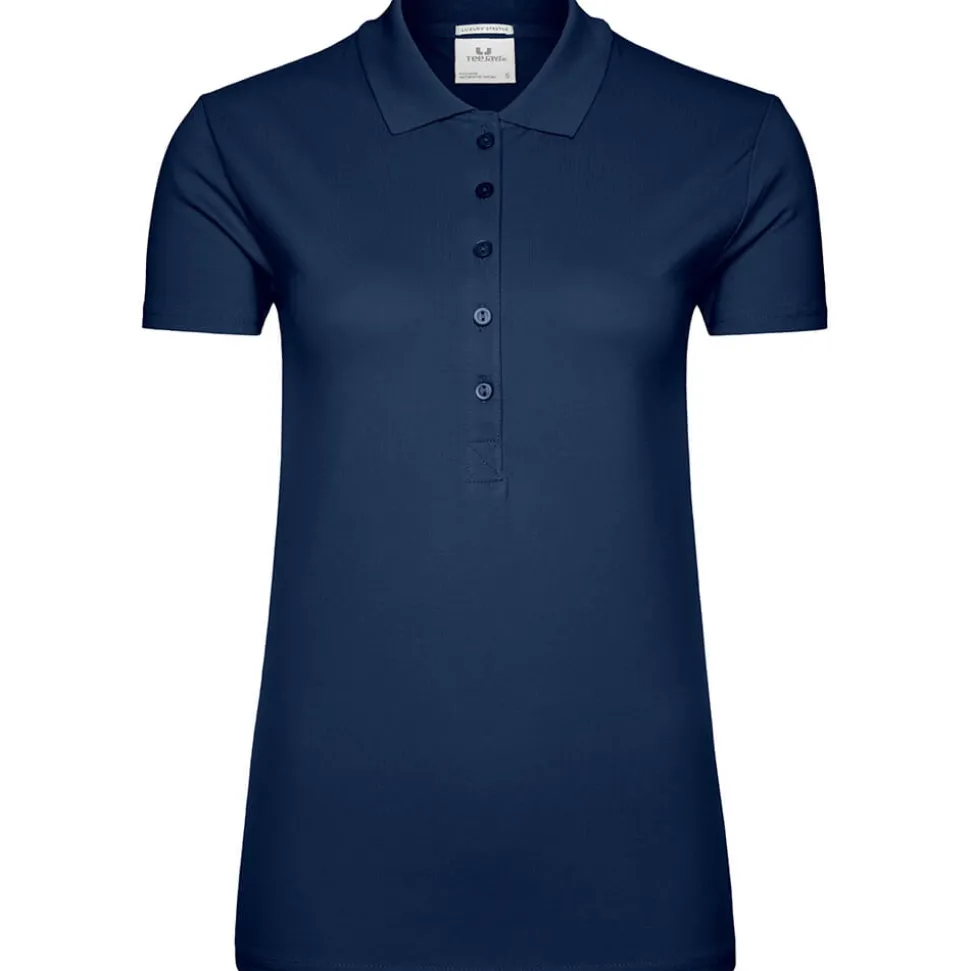 Frauen Luxury Stretch Poloshirt