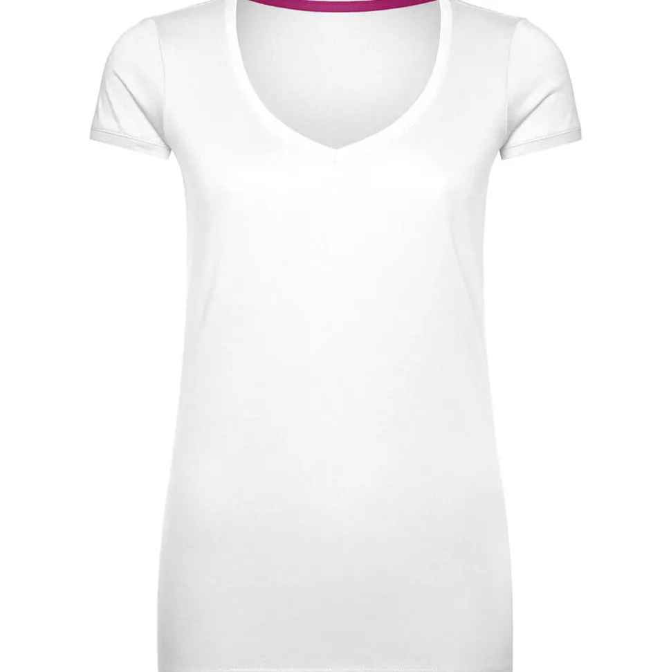 Frauen Megan V-Ausschnitt T-Shirt