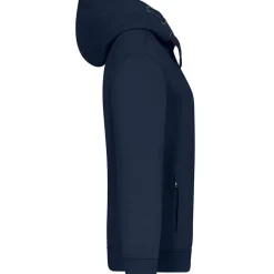 Frauen Premium Kapuzen-Sweatjacke 70/30 Mischgewebe in Übergröße