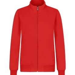 Frauen Premium Sweatjacke French Terry 70/30 Mischgewebe