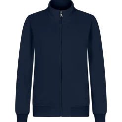 Frauen Premium Sweatjacke French Terry 70/30 Mischgewebe