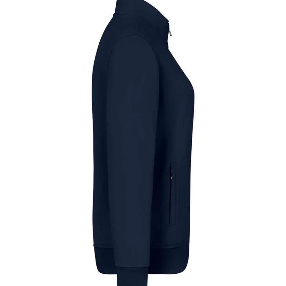 Frauen Premium Sweatjacke French Terry 70/30 Mischgewebe