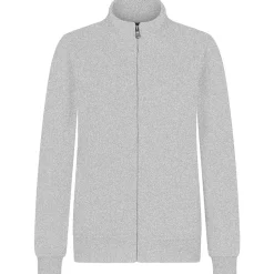 Frauen Premium Sweatjacke French Terry 70/30 Mischgewebe