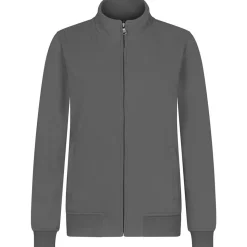 Frauen Premium Sweatjacke French Terry 70/30 Mischgewebe