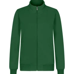 Frauen Premium Sweatjacke French Terry 70/30 Mischgewebe