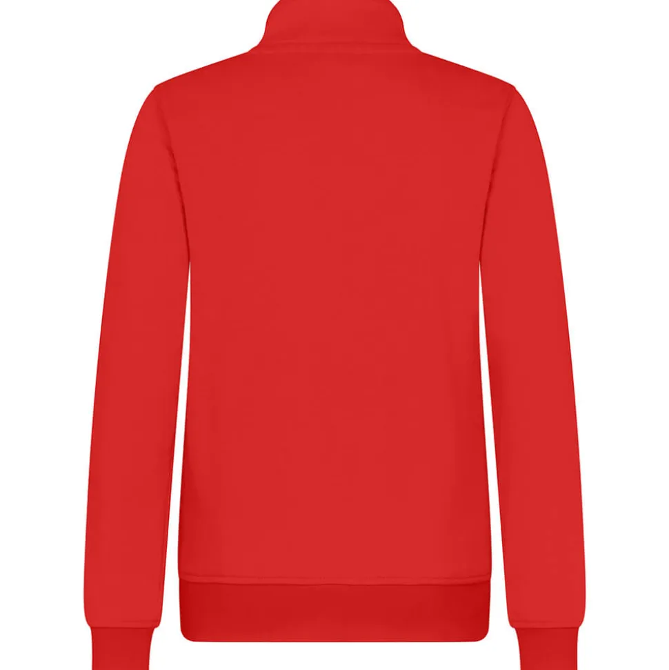 Frauen Premium Sweatjacke French Terry 70/30 Mischgewebe in Übergröße