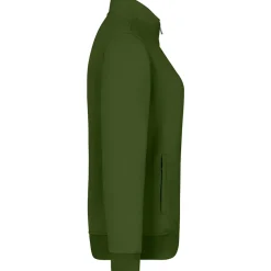 Frauen Premium Sweatjacke French Terry 70/30 Mischgewebe in Übergröße