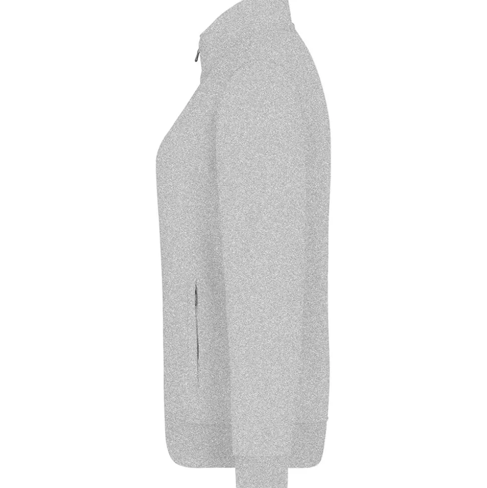 Frauen Premium Sweatjacke French Terry 70/30 Mischgewebe in Übergröße