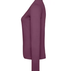 Frauen Rundhals Langarmshirt