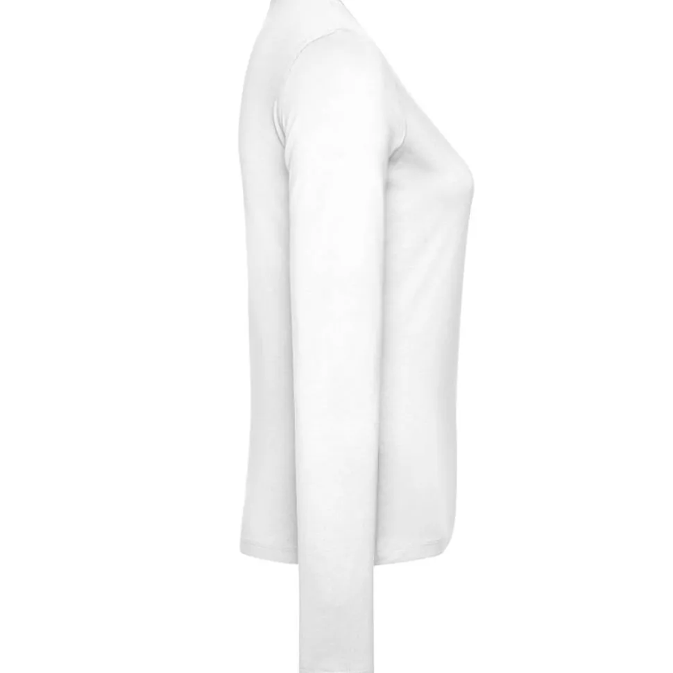 Frauen Rundhals Langarmshirt
