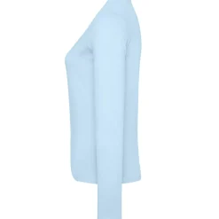 Frauen Rundhals Langarmshirt