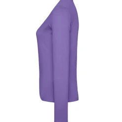Frauen Rundhals Langarmshirt