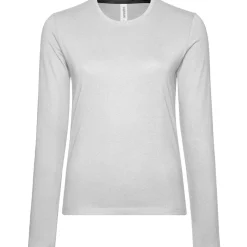 Frauen Rundhals Langarmshirt