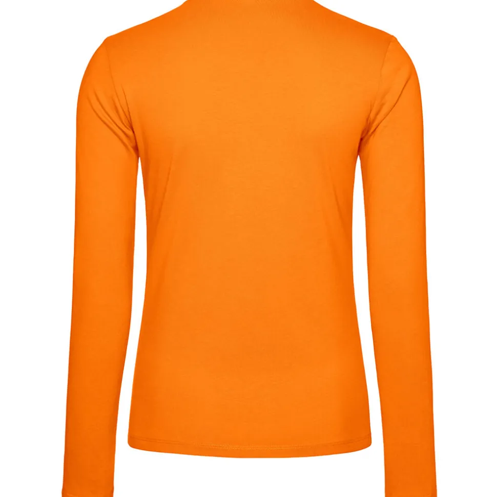 Frauen Rundhals Langarmshirt