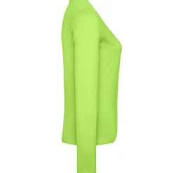 Frauen Rundhals Langarmshirt