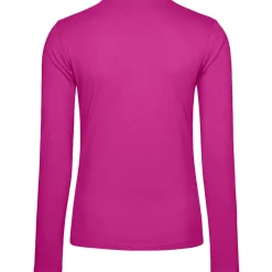 Frauen Rundhals Langarmshirt